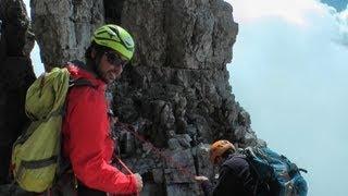 Abseilen Grosse Zinne Klettertour Dolomiten - Abenteuer Alpin 2012 (Folge 4.6)