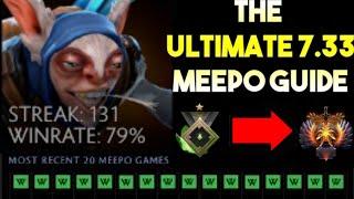 The Ultimate Meepo Guide to Gain FAST and EASY MMR in 7.33! Dota 2 2023 Meepo Tutorial!