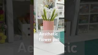 let's make aestheticeasy flower pot