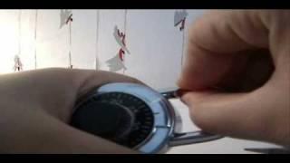 how to open a combination lock