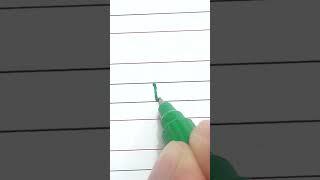 v - How to write English small letters a to z | Cursive writing a to z #shorts