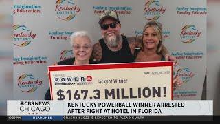 Kentucky Powerball winner arrested after fight at hotel in Florida