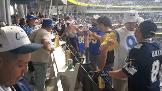 Dallas fan fights Rams fans after lost