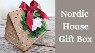 CUTE Nordic Christmas House Gift Box!