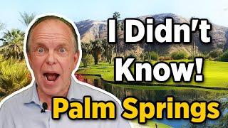 Palm Springs Curious Facts - Palm Springs Facts You Didn't Know