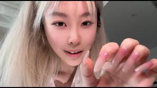 HELLE?You Become A Microphone? ASMR aggressive scratching with long nails