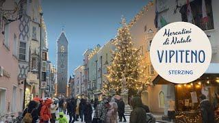 I Mercatini di Vipiteno sotto la neve - Sterzing - Christkindlmarkt  ️