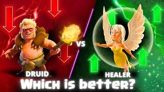 I compare HEALERS vs DRUIDS after MASSIVE NERFS | TH16 Best Attacks.