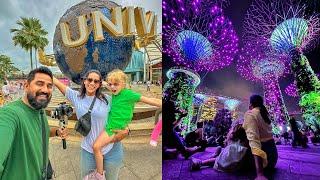 Back in Singapore: Universal Studios, Flower Dome Light Show