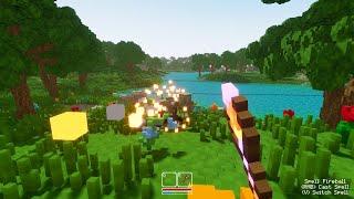 First Look at Magic in my Voxel Game