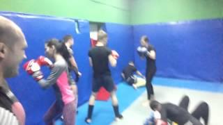 fight club octagon in Kiev Ukraine