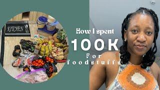 "Spending N100,000 on Foodstuff: Unbelievable Haul! "