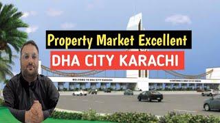 property market update excellent performance | dha city Karachi