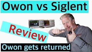 Owon vs Siglent Oscilloscope - the Owon XDS3202A vs Siglent SDS1202X #SDS1202X #XDS3202A