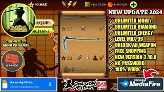 Shadow Fight 2 Mod Apk v2.41.0 Latest 2025 Max Level 52, All Weapons Unlocked