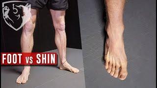 Foot or Shin? Roundhouse Kick with Which Part of the Leg?