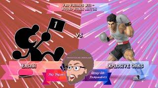 Ersah (Game & Watch/DK) vs. Xplosive Oaks (Little Mac) - Round Robin Match - FF #21 - RR to Top 4