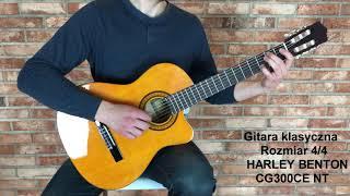 Gitara klasyczna Harley Benton CG300CE NT 4/4