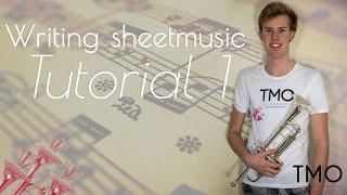 How to write sheetmusic #1 - Introduction & Musescore