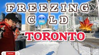 FREEZING COLD SATURDAY MORNING  IN TORONTO -22