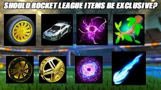 Should Exclusive Items Be A Thing In Rocket League?? - Rocket League Discussion