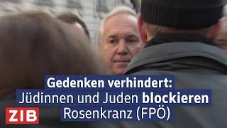 Protest gegen Rosenkranz: Der FPÖ-Nationalratspräsident spricht von „Gewalt“