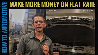 How To Make The Most Money As An Automotive Technician ON Flat Rate