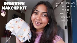 My Makeup Kit if I Wasn't A Beauty Blogger| Beginner Makeup set Skincare  Lipstick Shades Nykaa Haul