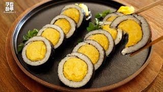 달큰 달큰 계란초밥이 김밥 안에!! 계란후라이?? 계란김밥!!