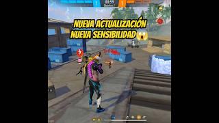 NUEVA SENSIBILIDAD PARA ESTA NUEVA ACTUALIZACIÓN  #freefire