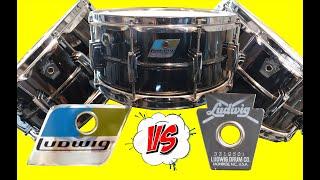 Modern vs. Vintage - a Ludwig Black Beauty Comparison