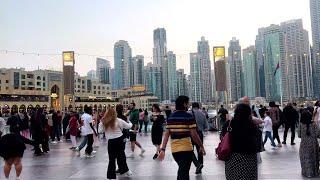   Live Buj Khalifa  [ 4K ]  Dubai mall Walking Tour Is Amazing 