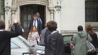 Princess Haya leaves the Royal Courts of Justice | AFP