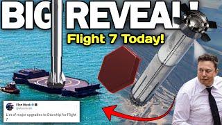 SpaceX Revealed Massive Upgrades on Flight 7 Starship Super Heavy Landing After Flight 6