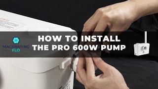 Guide to Installing the MaceratingFlo Pro 600W Macerator Pump