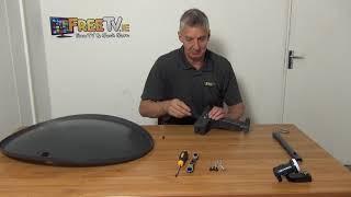 How to Assemble a 60cm Zone 2 Satellite Dish