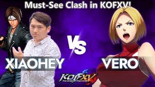 KOFXV XiaoHey Vs VERO (KR) - King of fighters XV #kof15