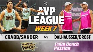 Ta. Crabb/Sander vs. Dalhausser/Drost | New York Nitro vs. Palm Beach Passion AVP LEAGUE WEEK 7