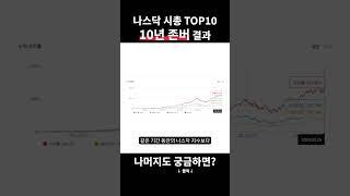 미국 주식 10년 존버 수익률 5위