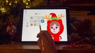 Creating a Bizarre Santa on #boopkids