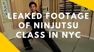 忍術 LEAKED Footage of NYC Ninjutsu Basics Class!