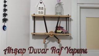 Ahşap Duvar Raf YapımıDuvar Raf Modelleri//DIY-Wooden Wall Shelf Making