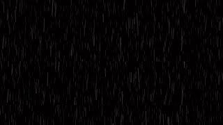 10 Hours Gentle Night Rain, Rain, Gentle Rain, Calm Rain, Soft Rain, Black Screen Rain - Sleep