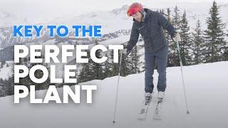 HOW TO POLE PLANT | 3 steps to find your rhythm and flow on skis