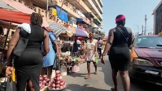 BIGGEST AFRICAN STREET MARKET GHANA ACCRA MAKOLA