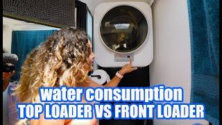 WATER CONSUMPTION & CARAVAN WASHING MACHINES - YOU MIGHT BE SURPRISED!