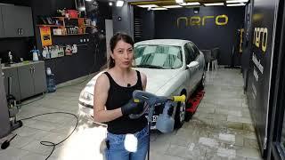 GYEON WET COAT NASIL UYGULANIR? ASMR ALFA ROMEO 156 CAR WASH.