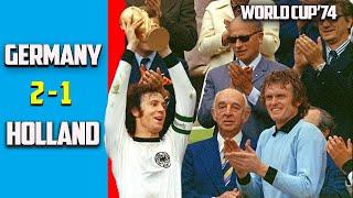 West Germany vs Netherlands 2 - 1 Highlights Final World Cup 1974