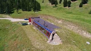 Big Sky Earthship Drone Footage.