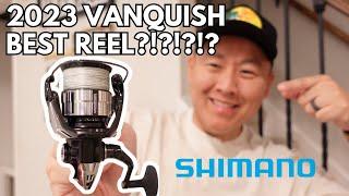 2023 Shimano Vanquish - BEST SPINNING REEL OUT NOW?